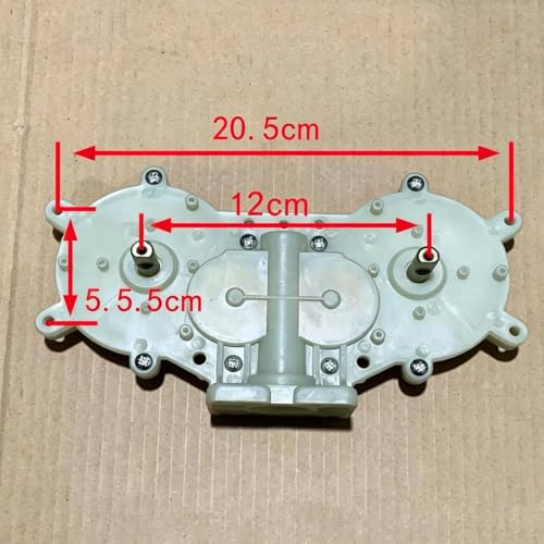 Accesorio para caja de engranajes de silla de masaje, reemplazo directo, fácil instalación, compatible con cojines de masaje, carcasa blanca miniatura 4