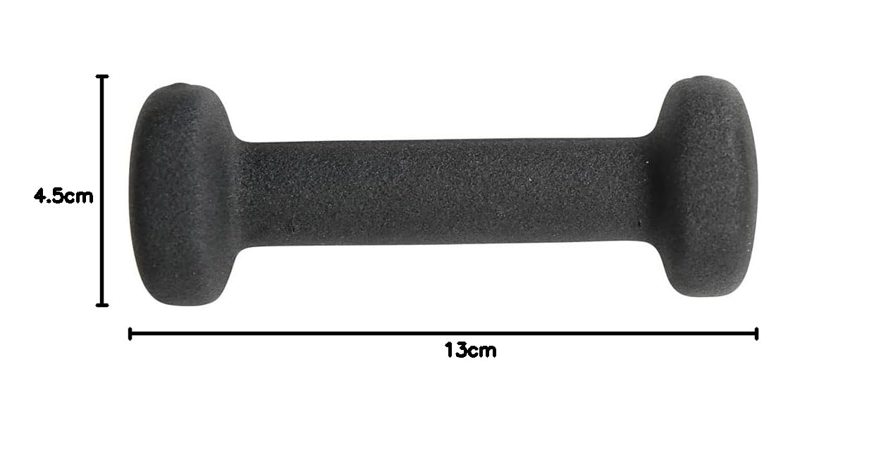 UPFIT - Hantle do jogi 0,5 kg - Jednoczęściowe - Doskonały chwyt - Wykształcony kształt, dzięki czemu można wykonywać różne wszechstronne ćwiczenia - Umożliwia pełny trening - Szeroki i funkcjonalny