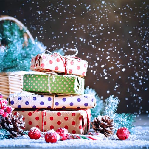 RGQSUN 15.8oz Christmas Fake Snow Decoration for Crafts,Artificial Fake Snow Powder Filler White Snow for Christmas Party Decoration Supplies by RGQSUN - Image 4