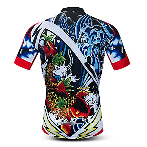 Maillot de cyclisme Hotlion manches courtes anti-transpiration - 2