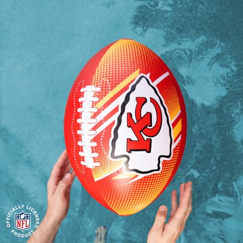 Image of BigMouth 18 inch Inflatable Pool Football Officially Licensed NFL Fan Gear Merchandise Beach Ball Games for Adults and Teens