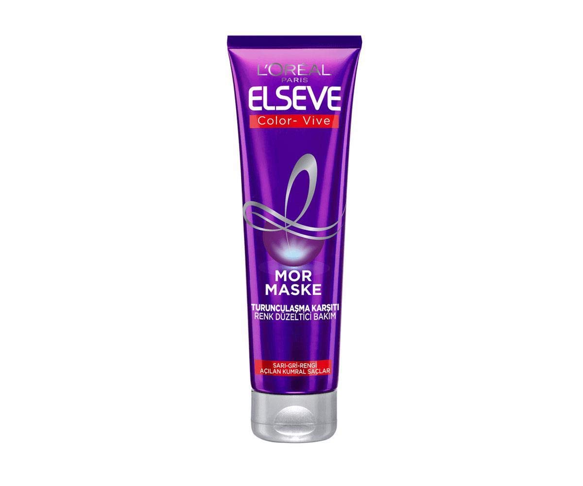 L'Oreal Paris Elseve Turunculaşma Karşıtı Renk Düzeltici Mor Maske 150 ml