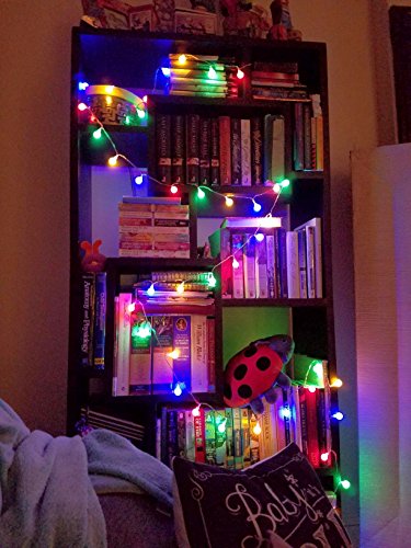(Multi-color) - Globe String Light, Dailyart multi-color 40 LED Starry Light Fairy Light para jardim