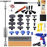Manelord Auto Body Dent Repair Tool - Dent Repair kit with Slide Hammer T bar Dent Puller for Car Body Hail Dent Removal Dent Remover Automobile Body Repair