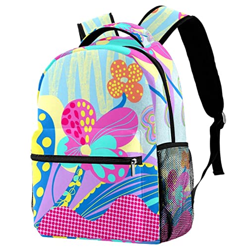 Sac à dos voyage décontracté pour le travail et les weekends urbains motif à pois