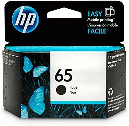 Original HP 65 Black Ink Cartridge 