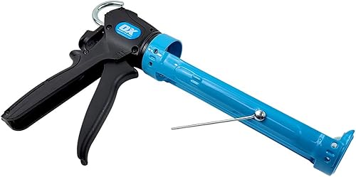 Miniatura 6 de OX TOOLS Pro - Pistola de calafateo de doble empuje de 10 onzas con relación de empuje ajustable de 241 o 121  Para cartuchos o tubos selladores y