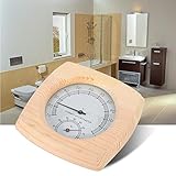 【Util Herramienta】 es una excelente herramienta para realizar un seguimiento del contenido de humedad y la temperatura dentro de su sauna. Adopta material de madera de metal de alta calidad, resistente y duradero.