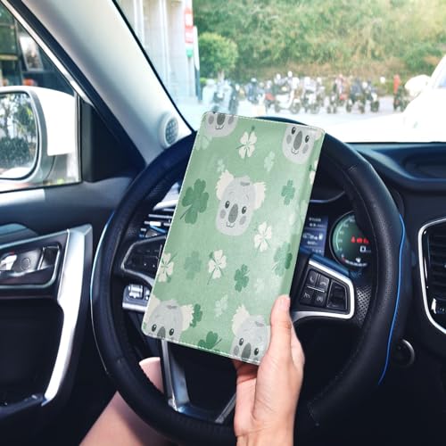 Organizador de carro de cuero miniatura 7