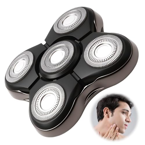 Image of RX7 Replacement Blades Shaver Replacement Heads Compatible with Remington Balder RX7 XR1600 BOSS XR7120 XR7100 Electric Head Shaver Floating