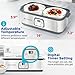 Ultimate Probiotic Yogurt Maker with Adjustable Time & Temp Control - Make Trillions of Live Probiotics with Two 1-Quart Containers for Larger Batches - Greek Yogurt Maker - ULTIMATE LIFETIME WARRANTY