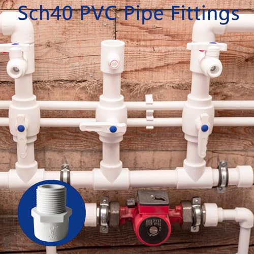 Ytfsa 1/2 NPT 1/2 Inch Npt Male Thread Pvc Pipe Fitting Adapter Connector thumb #4
