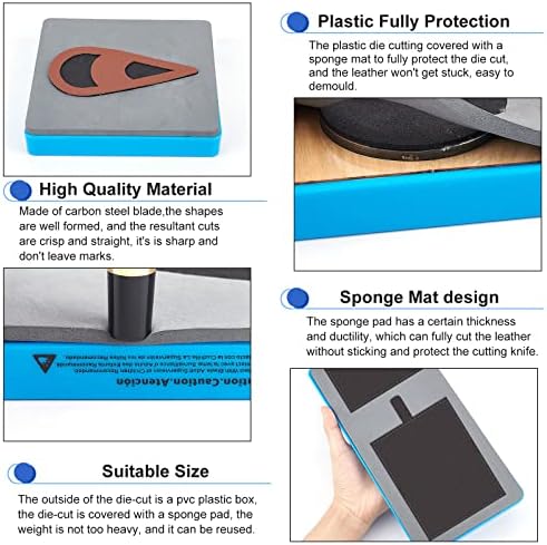 SUPERDANT Leather Cutting Die Bifold Card Holder Embossing Wooden Cutting Die Pocket Die Cutting Mold Giftcard Holder Die Cuts for DIY Scrapbooking Cards Making Quilting Crafts