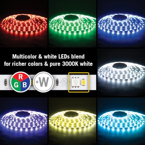 Tira LED multicolor y blanca Armacost Lighting 5m miniatura 3