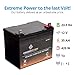 CB CHROMEBATTERY Rechargeable U1R-7 - BCI No. UR1 - Sealed Lawn Mower Battery