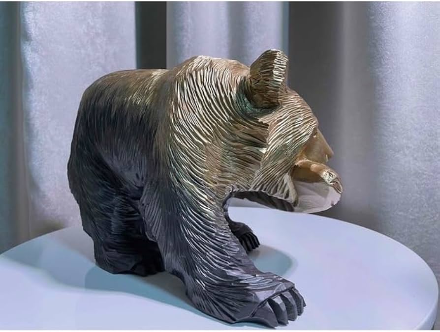 木彫りの熊　アップサイクルアート Amazon.co.jp: 木彫りの熊 アップサイクルアート : ホーム＆キッチン