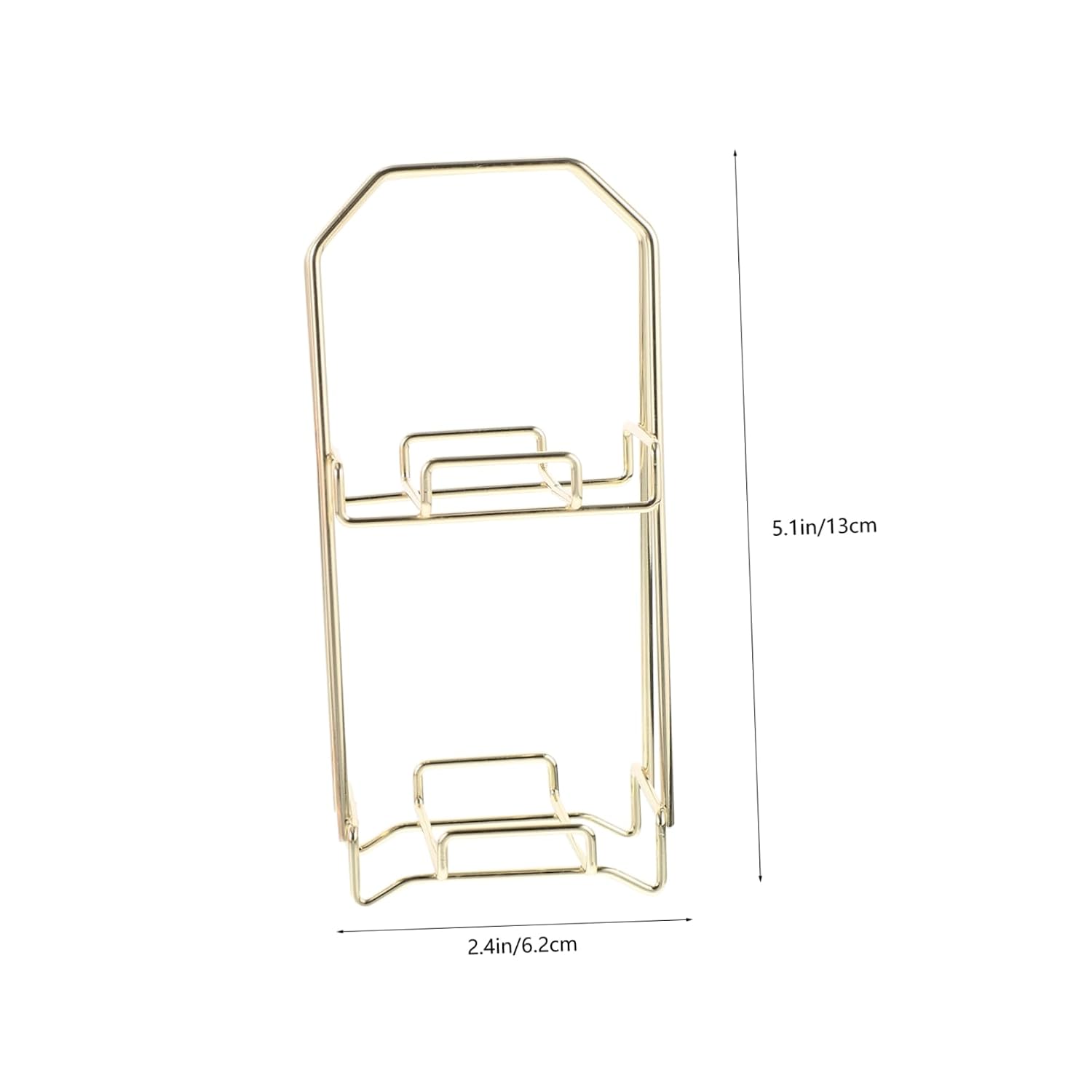 MERRYHAPY 2Pcs Double Layer Powder Puff Storage Rack Stylish and Makeup Egg Holders for Organizing Beauty Sponges for Vanity and Makeup Station image 2