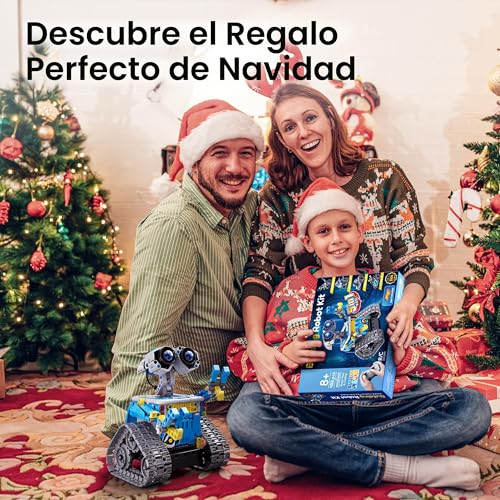 Miniatura 2 de Vepower Technic Robot Para Niños, 5 En 1 Robot Con Control Remoto De Aplicaciones, Juego De Construcción De Robots Programable, Regalo Creativo Educativo Para Niños Y Niñas De 8 Años 488 Piezas