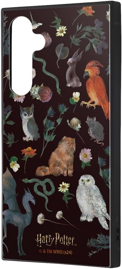 イングレム Ingrem Galaxy A55 5G Case Character Harry Potter Galaxy A55 docomo SC-53E au SCG27 Galaxy A55 Shockproof Soft Hard Cute Smartphone Case Shockproof Case Cover Hybrid Case KAKU Magic Animal