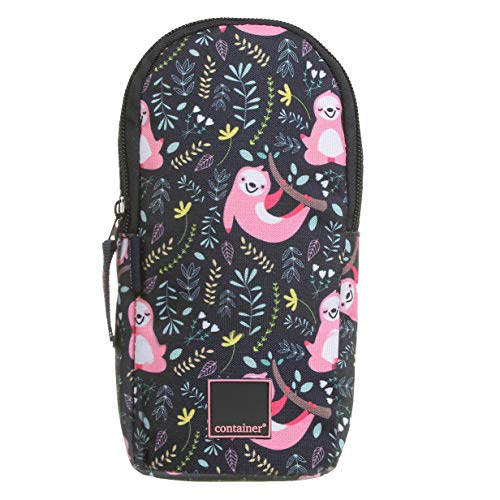 Estojo Soft College (Elástico para Caderno) Container Fun Preguiça, Dermiwil, 37796, Multicolorido