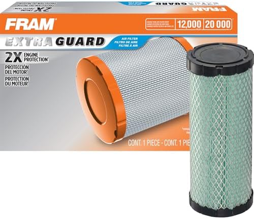 FRAM CA3998 Extra Guard Air Filter - Fits Suzuki Samurai 1985-1995, Metal-End Design