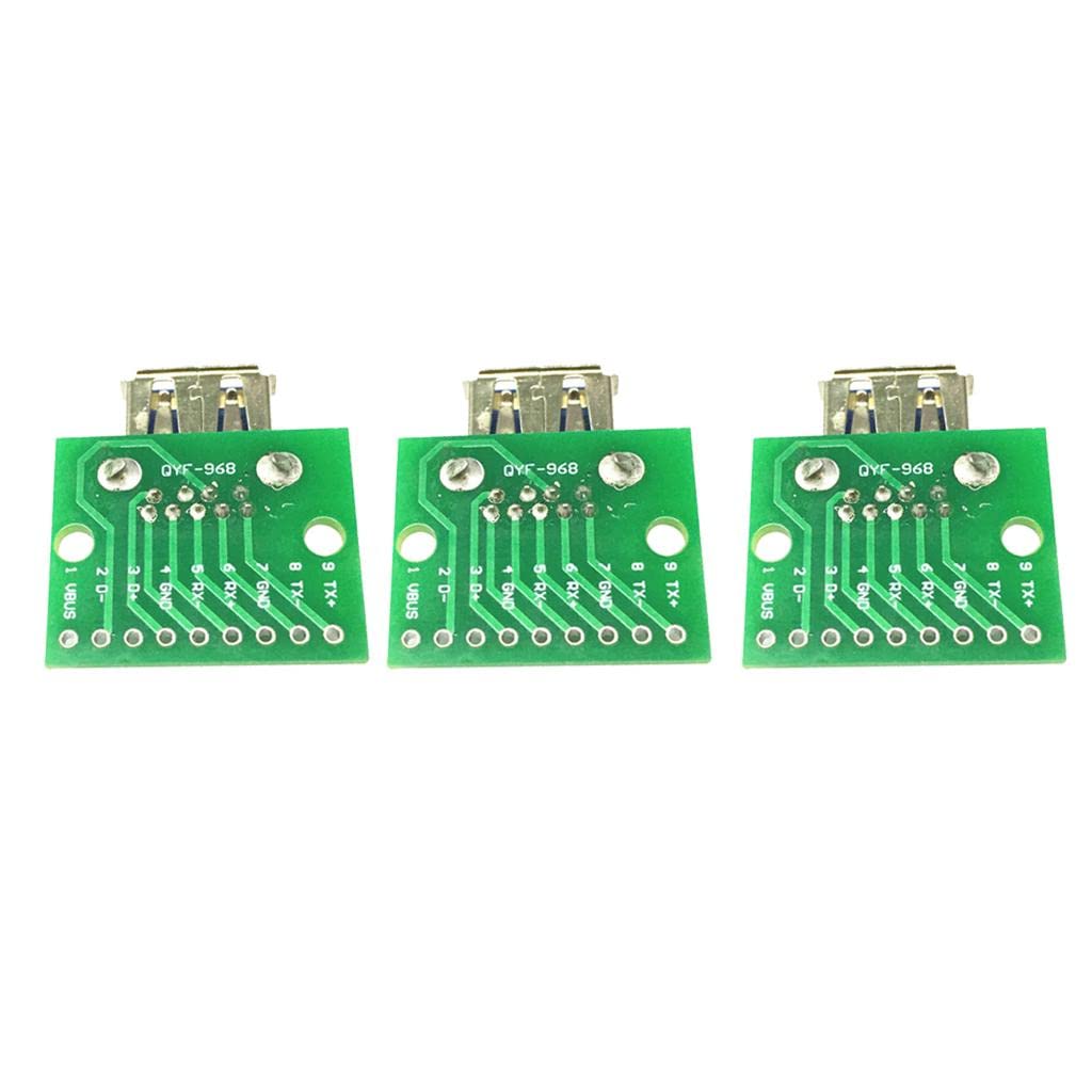CALANDIS™ 5x3PCS USB 3.0 Female to DIP Board Module 9pin Adapter Converter | Power Regulators & Converters | Semiconductors & Actives | Electronic Components | Electrical & Test Equipment-image-16