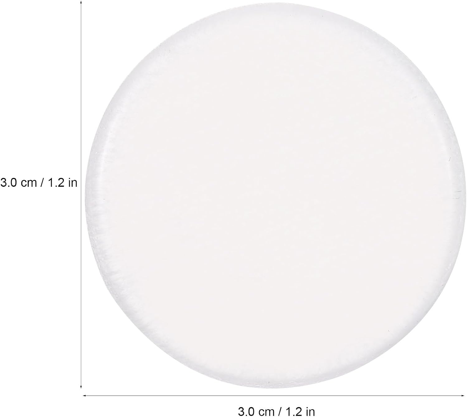 54Pcs Cabinet Door Bumpers and Furniture Bumpers Adhesive Silicone Pads Non-Slip Pads for Kitchen Cabinets and Glass Surfaces Protective Furniture Set