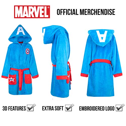 Robe de chambre Marvel pour garçon idée cadeau anniversaire - 3
