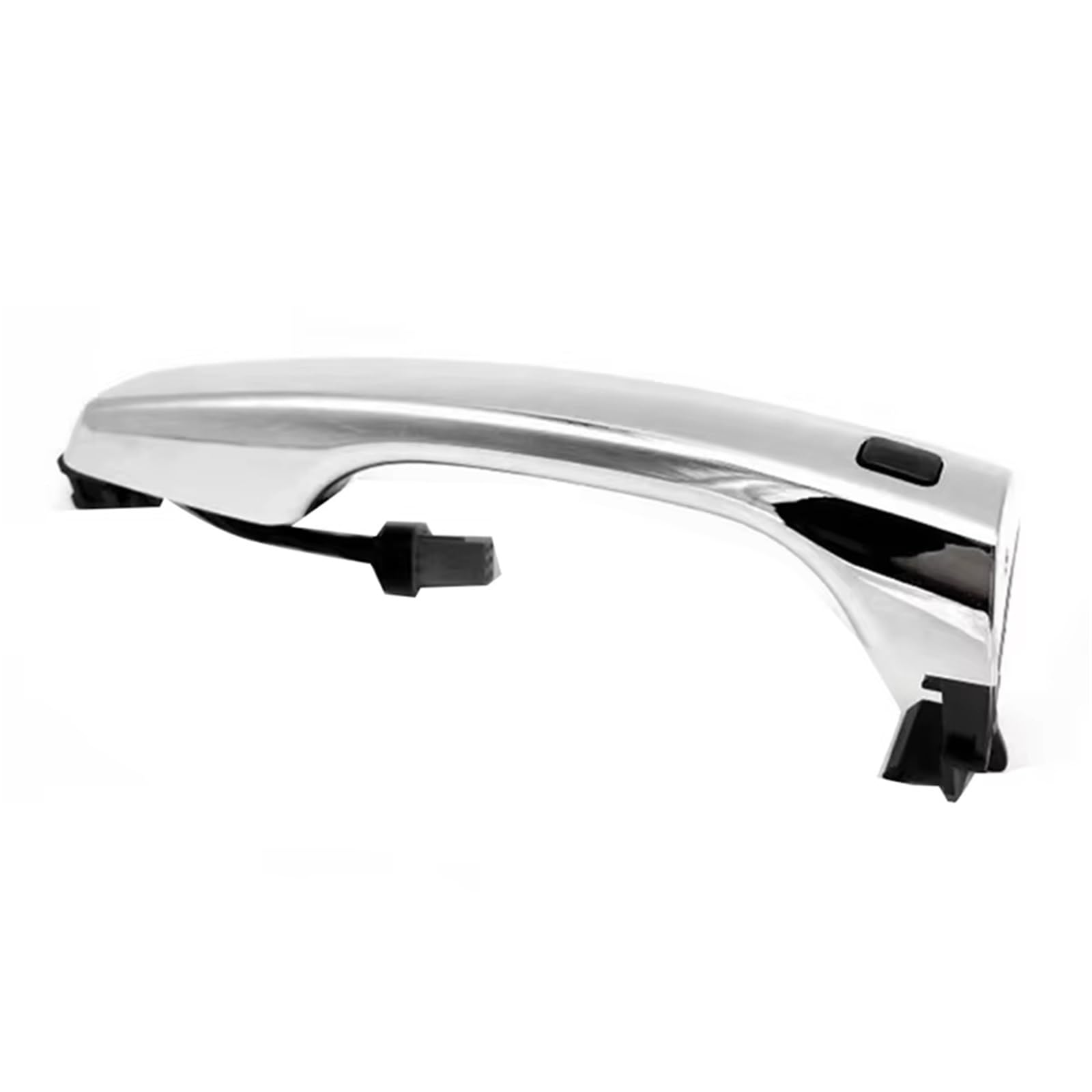 ZJYZYQ Car Sliding Outer Door Handle for Kia for Sorento for 2015 2016 2017 2018 Chrome Catch Pull Handle Front Inductive Outside Door with Button(Silver Left)