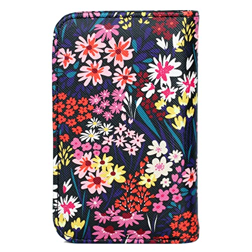 Julia Buxton Ditsy Garden Vegan Leather Snap Card Case #TOP1