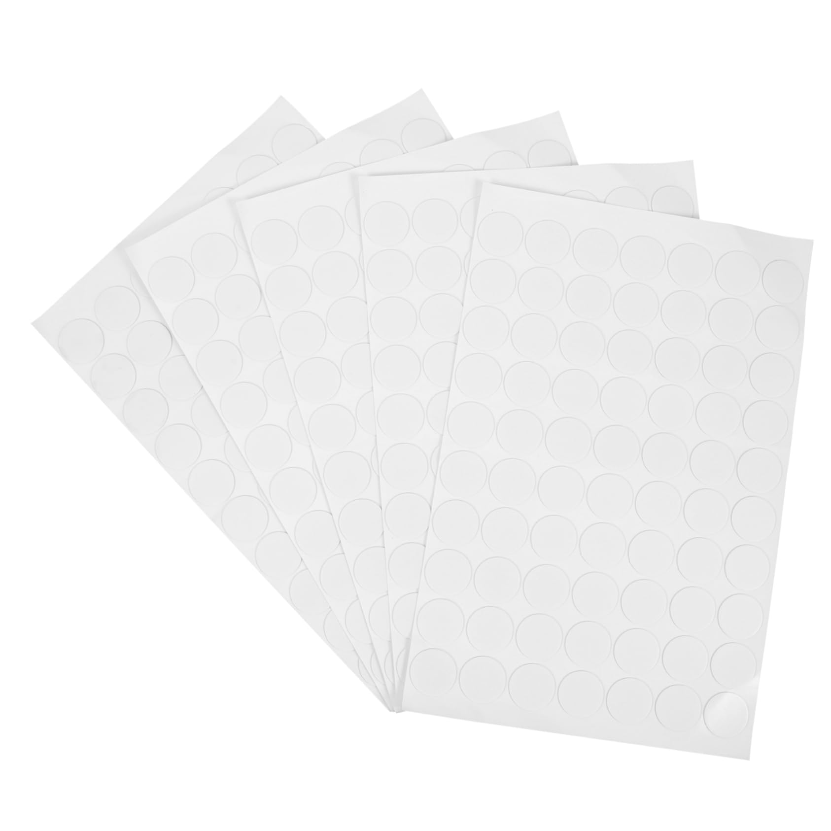 BEBEMOKO Quality Acrylic Double Sided Tape Dots 300pcs Round Sticky Stickers for Wood Metal Glass and Plastics