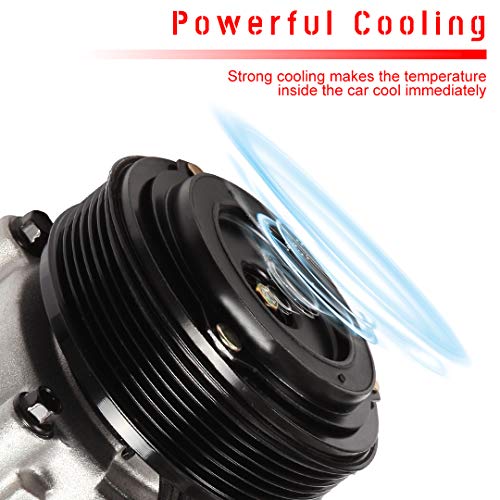 Image of CCIYU AC Compressor w /Clutch for Kia Sedona V6 3.5L 2002-2005