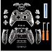 DeHasion Replacement Matte Controller Full Housing Shell Full Set Faceplates Buttons Xbox One Controller The 3.5 mm Headset Jack Xbox One Controller Shell Kit 3.5 Port (Clear)