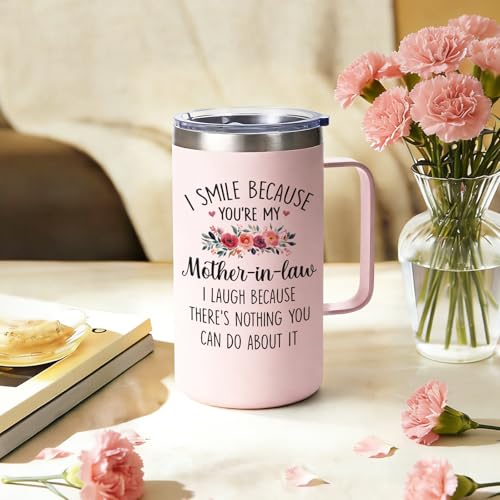 Lifecapido Mother in Law Gifts, 20oz Stainless Steel Insulated Coffee Mug by Lifecapido - Used condition - Image 6