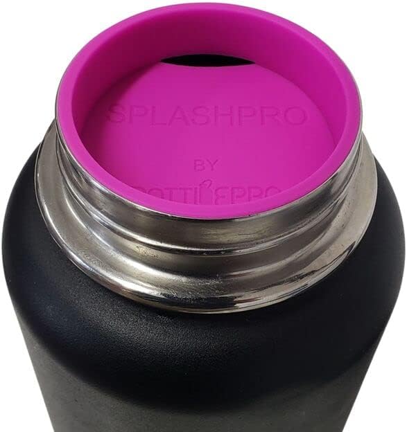 BottleProSplashPro - Splash Guard for 32 & 40 Ounce Hydro Flasks (Pink)