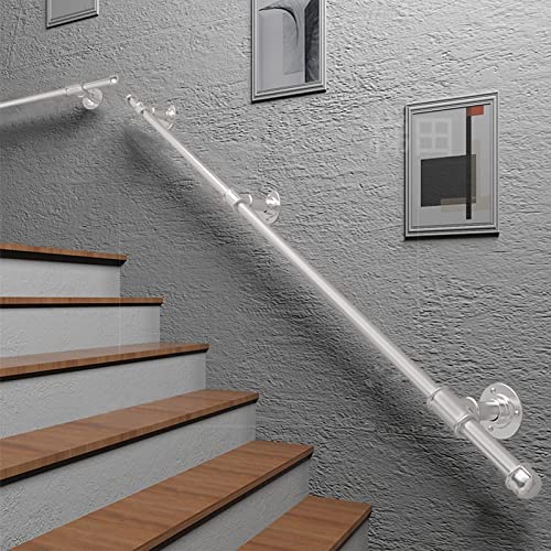 Main courante pour escalier intérieur extérieur garde corps kit complet 2m 3m
