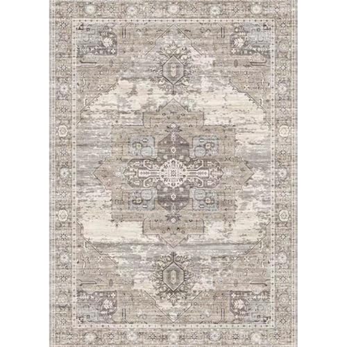 RUUGME Soft 11x11 Rug - Large Rugs for Living Room Stain Resistant Carpet Soft Rugs for Middle-Aged Married Woman in Bedroom Kitchen Dining Room with Non Slip Backing Home Decor Floor 11x11 Beige