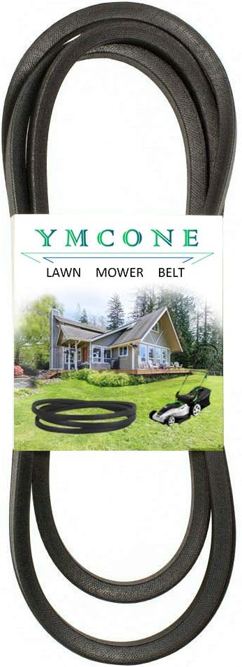 YMCONE Riding Lawn Mower Tractor Deck Belt 1/2" X151 1/4" for Ferris 23256 5023256, Snapper 5023256 5023256SM, Simplicity 5023256 5023256SM