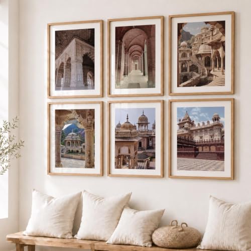 Image of kotart Boho Theme Digital Painting for Wall Decoration - Minimal Wall Art Prints for Living Room Bedroom Office Room Decor (10x13 inch, Terracotta) (wall painting, 01) (A, 19X25 INCH)