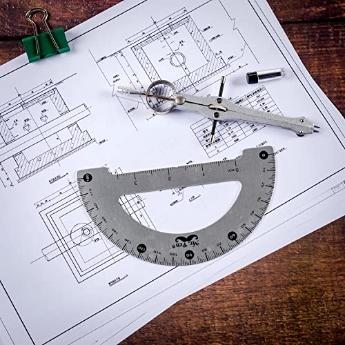 Mr. Pen- Metal Protractor And Metal Compass Set, Compass For Geometry, Geometry Set, Compasses, Protractor And Compass, Protractor For Geometry, Drawing Compass, Math Compass, Math Compass #TOP7