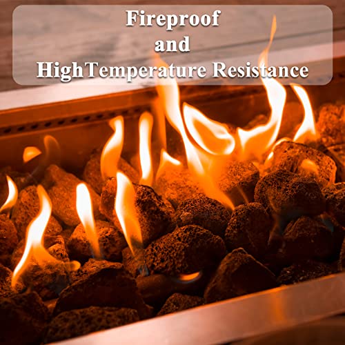Gaspro 10 Lb Large Black Lava Rocks, 1-3 Inch, Ideal For Outdoor Fire Pits, Indoor Fireplaces With Propane And Natural Gas #TOP2