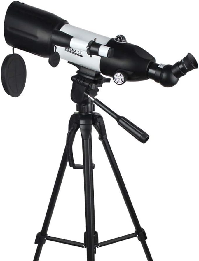 Focal Length 400Mm Portable Refractor Telescope – Fully Coated Glass Optics - Ideal Telescope for Beginners, Multi-Layer