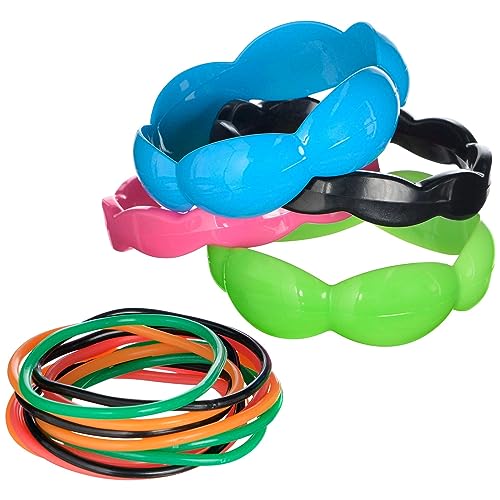 Amscan Retro Neon 80s Bracelet Accessory Set #TOP22