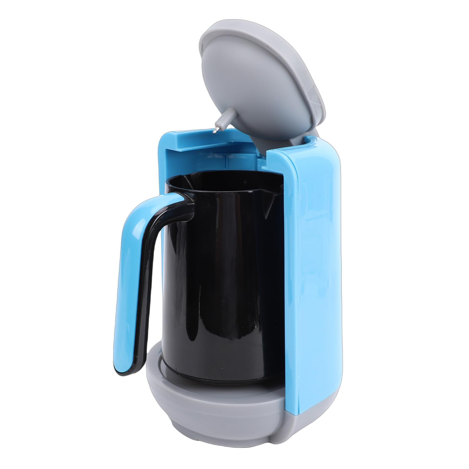 Macchina per caffè Turco da 400 W, Rapidamente un caffè Saporito in 5 Minuti, Macchina per Automatica, per il tè con Tazza, Uso Multifunzionale per Viaggi in (Blu)