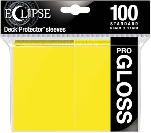 Miniatura 26 de BoardGame E-15607 Ultra Pro-Eclipse - Juego de 100 fundas estándar, color naranja calabaza