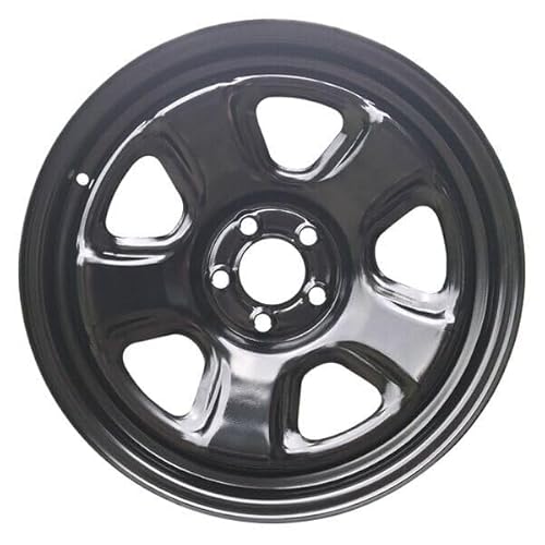 New OEM Replacement Wheel for 2006-2023 Dodge Charger 18x7.5 inch Steel Rim Painted Black Fit 235/55R18