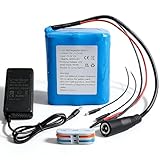 【Múltiples funciones de protección】Esta batería de litio recargable de 24 V y 4000 mAh incorpora un chip inteligente mejorado que ofrece protección contra sobrecarga, sobredescarga, sobretensión y sobrecorriente. También cuenta con protección contra sobrecalentamiento, cortocircuito y sobrecorriente para proteger sus dispositivos de daños.