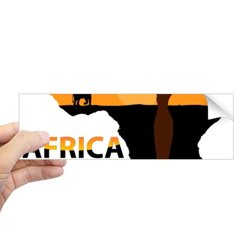 Autocollant fenêtre Afrique occultant pour préserver votre intimité avec style