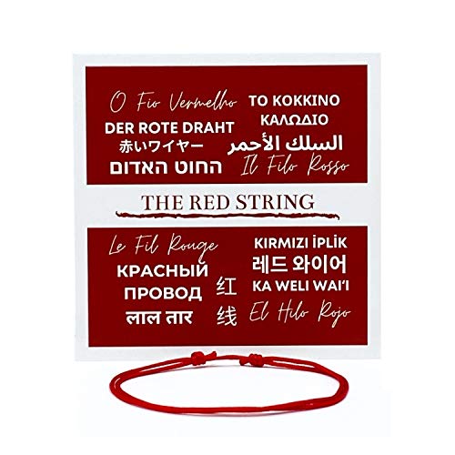 Red String Kabbalah Bracelet Protection Adjustable Cord String For Men And Women Teen Amulet Gift #TOP7