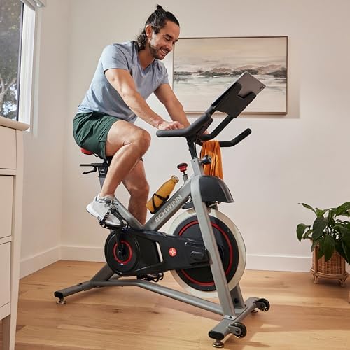 Bild 3 - Schwinn Indoor Cycling Serie – leise Trainingsbikes für zuhause mit Magnet- oder Filzpad-Bremse, Bluetooth FTMS, kompatibel mit Zwift, Peloton, Kinomap & JRNY – trainierbar mit oder ohne App